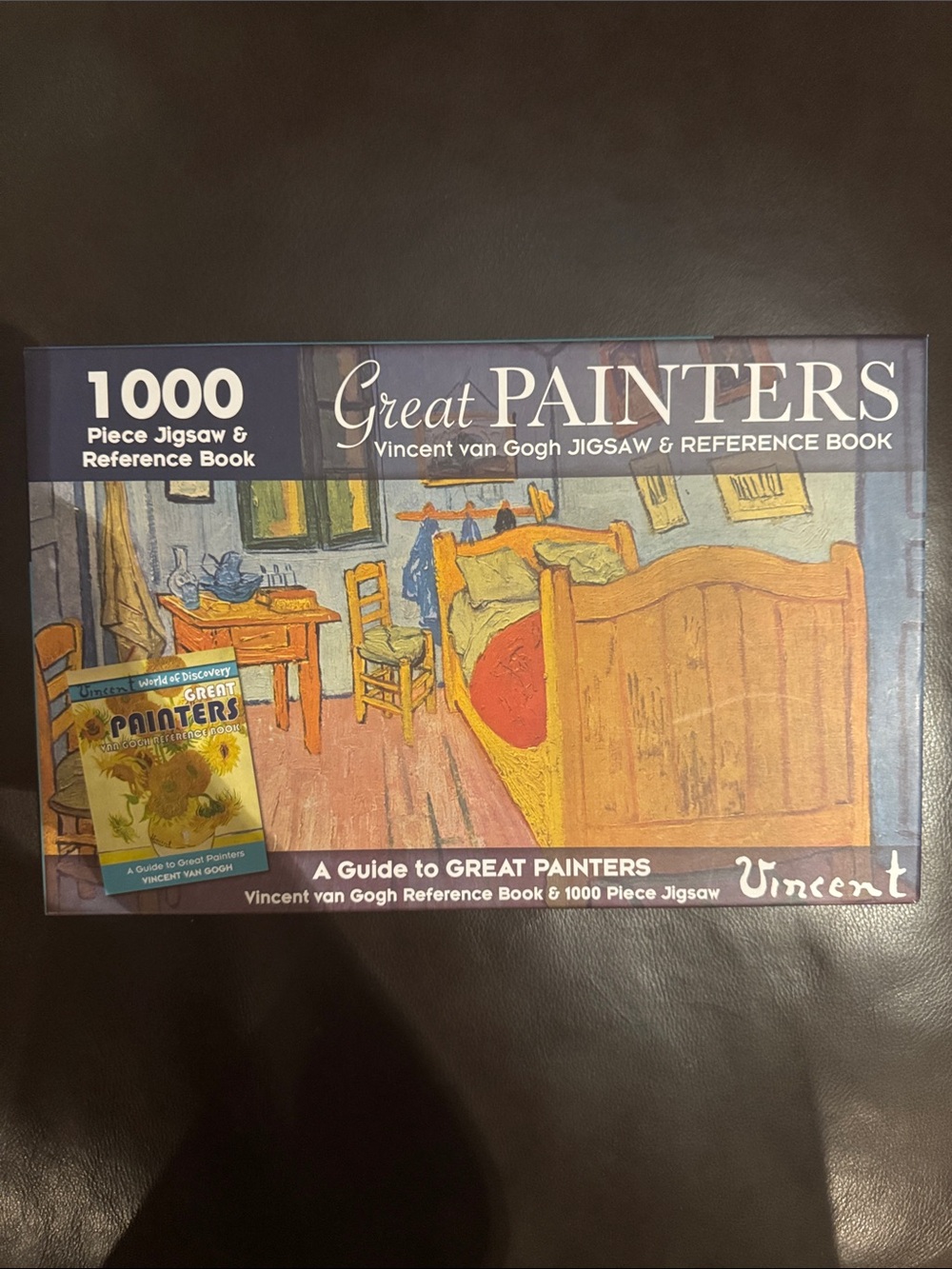 Vincent Van Gogh Great Painters 1000 pc Puzzle The Bedroom Complete